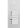 ACO FAM-P-6NPACC Panou îngropat pentru 6 apartamente cu cititor de proximitate RFID, argintiu
