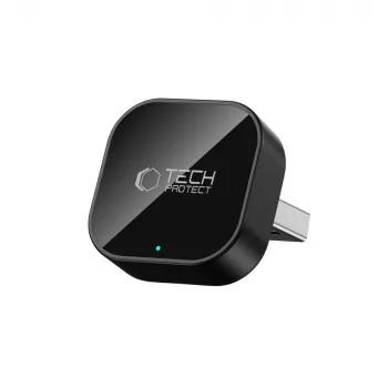 TECH-PROTECT ULTRABOOST CA01 Adaptor Apple CarPlay / Android Auto USB Bluetooth 5.4 negru mat