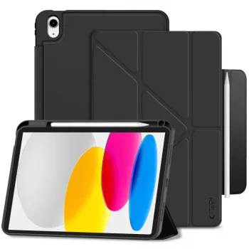 TECH-PROTECT SC PEN ORIGAMI pentru iPad 10,9 inch generația 10 2022 / 11 inch generația 11 2025 negru