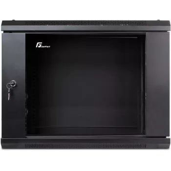Dulap rack Getfort ECO v2 19 inch 9U 600x450 de perete negru