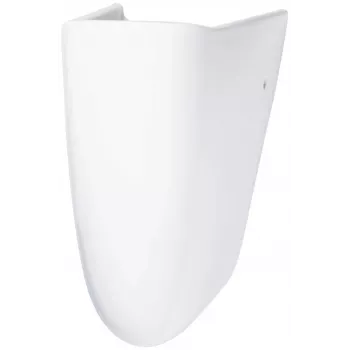 DEANTE Jasmin Semipicior pentru lavoar - Alb, ceramică, montaj pe perete