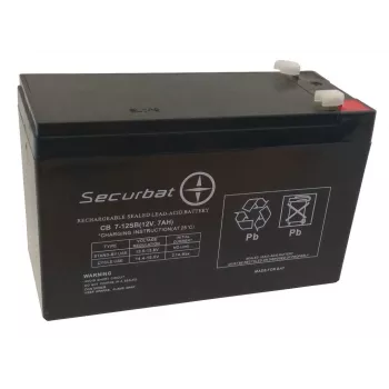 POWERBAT SECURBAT 7-12 AGM Battery 12V 7Ah