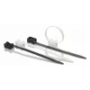 TRYTYT UP-1035UV Universal Strap Cable Holder, UV-Resistant, Black, 100 pcs