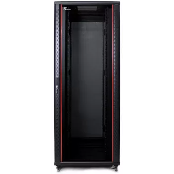 Dulap rack de podea GETFORT 19 inch 42U 800x800, negru