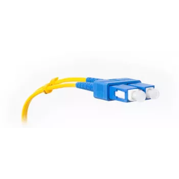 Cablu patch fibră optică GETFORT GF-SUSUD5 monomod SC/UPC la SC/UPC duplex 5m galben