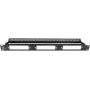 Patch panel modular Getfort 1U 24 porturi negru