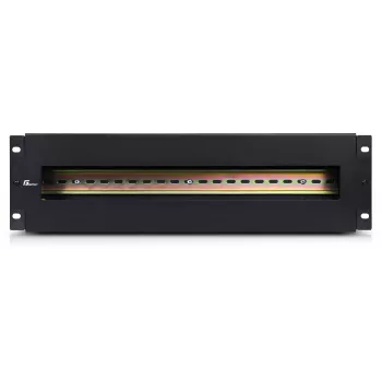 Panou de distribuție Getfort 3U 22x Schuko 230V 16A cablu 2m negru