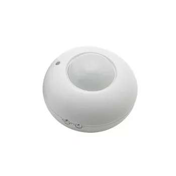 Senzor de mișcare PIR ORNO OR-CR-203/W alb, 160°, 9m, 230V, montaj îngropat