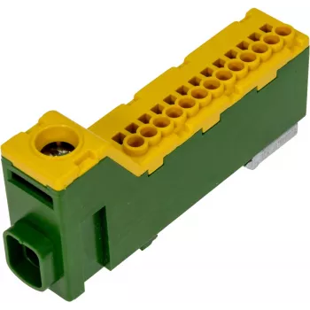 Bornă fără șuruburi PAWBOL LZB E.4136ŻZ galben-verde