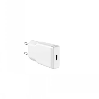 GRATEQ TAHKO 20W USB-C PD Încărcător de perete cu cablu USB-C la Lightning de 1,5 m, alb