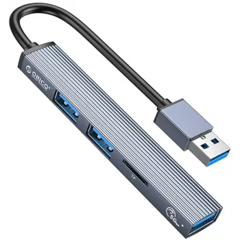ORICO Hub USB 3.0 4 porturi USB-A, 5Gbps, Negru