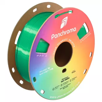 Polymaker PLA Silk Filament pentru imprimantă 3D, 1,75 mm, 1 kg, Verde (CA03007)