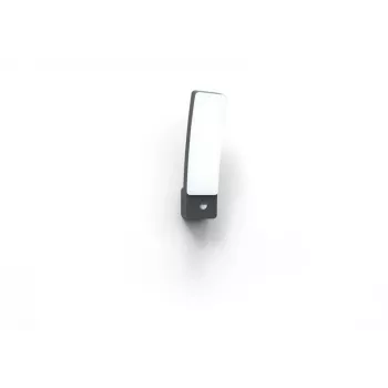 Lampă de perete LED KIRA 5288903118 18W cu senzor de mișcare PIR, neagră, IP54