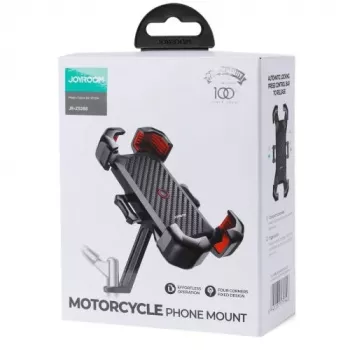 Suport telefon pentru motocicletă JOYROOM negru (JR-ZS288-m)