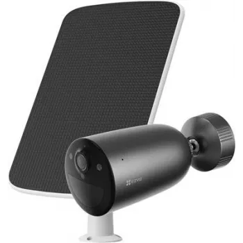 EZVIZ EB3 Cameră IP wireless 3MP cu panou solar, USB-C, viziune nocturnă color, audio bidirecțional, IP65, baterie 5200mAh