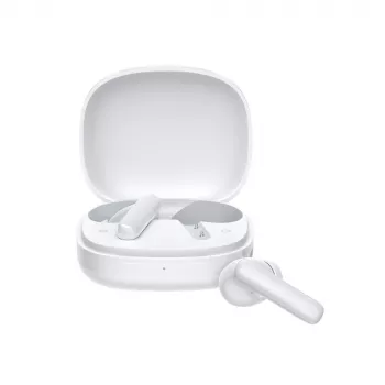 Căști wireless in-ear QCY T13 Pro cu anulare activă a zgomotului ANC - albe