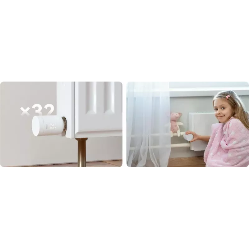 Cap termostatic inteligent Imou Zigbee pentru calorifer IOT-TRV1-EU