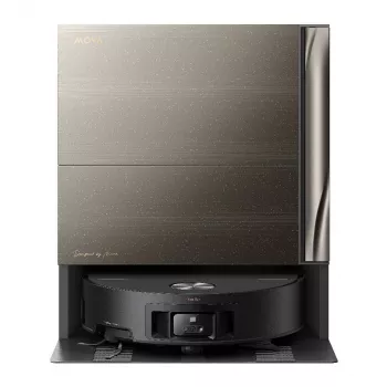 Mova Z70 Ultra Roller Complete Robot Vacuum and Mop with Cleaning Station, Black