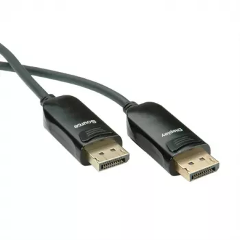 ROLINE Cablu optic activ DisplayPort 1.4 (AOC), M/M, 50 m, negru (14.01.3492)