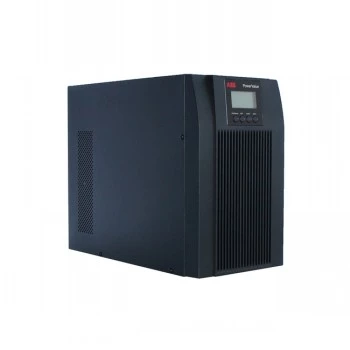 ABB POWERVALUE 11 T G2 2KVA UPS Online Tower - 2000VA / 1800W, undă sinusoidală pură, afișaj LCD