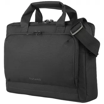 Geantă de umăr Tucano Star pentru laptopuri de 12-13 inch, neagră