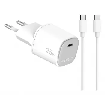 CELLY UP TC 1 USB-C 25W + cablu C la C
