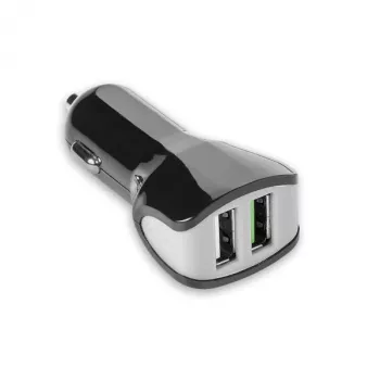 CELLY TURBO Încărcător auto 2 USB 2,4A negru