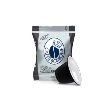 Capsule de cafea Caffè Borbone Respresso Miscela Nera 100 x 5g pentru Nespresso OriginalLine