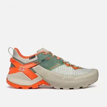 Pantofi de abordare Garmont 9.81 Onyx GTX - Agate Grey/portocaliu Firecracker (EU 45)