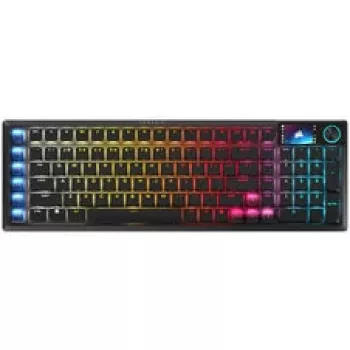 Corsair Vanguard Air 99 Tastatură gaming wireless, opto-mecanică, low profile, polling 8K, layout DE - negru