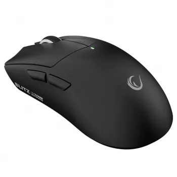 Mouse optic wireless pentru gaming Rampage Blitz Ultimate 30000 DPI PAW3950 Tri-Mode 8K negru
