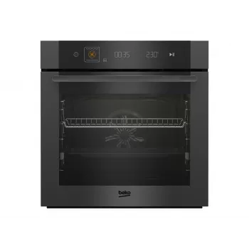 BEKO MBBIM10600MTPSWE Built-in Electric Oven, 72L, Pyrolytic Self-Cleaning, SteamAssist, Black