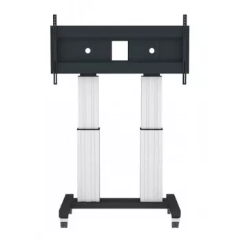 Neomounts Newstar Suport mobil de podea motorizat pentru ecrane 70-120 inch, VESA 300x200 până la 1200x600, argintiu