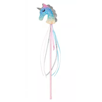 Souza! Baghetă magică multicoloră cu cap de unicorn Femi