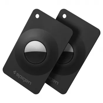 Spigen AirFit 2 2-Pack Apple AirTag 1/2 negru