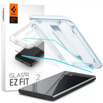 Spigen Glas.tR EZ Fit folie de protecție ecran din sticlă securizată pentru Samsung Galaxy S24 Ultra - 2 bucăți