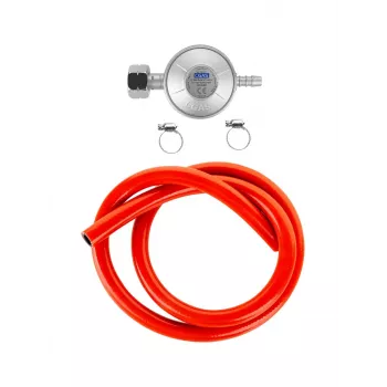 TEESA BBQ Regulator gaz pentru grătar (furtun, coliere)