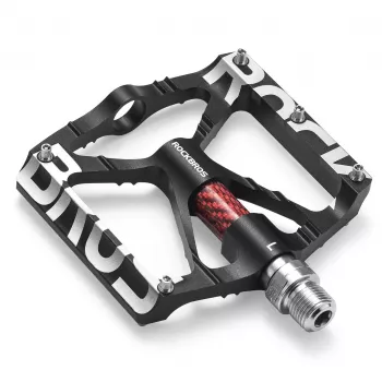 Rockbros 37213071001 Pedale de bicicletă din aliaj de aluminiu - Negru