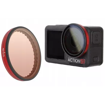 Filtru hibrid 2 în 1 polarizant PL ND16 SUNNYLIFE pentru DJI Osmo Action 5 Pro / 5 Pro / 4 / 3 FI903-16p