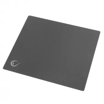 Mouse pad Rampage Vision Glass XL 450x400 mm sticlă călită micro-gravată negru