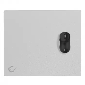 Mouse pad Rampage Vision Glass XL 450 × 400 mm micro-gravat gri