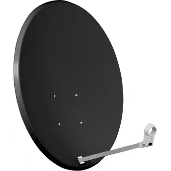 Antenă satelit offset CORAB COR-800SAE-C 80 cm, antracit