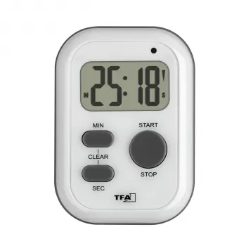 Cronometru digital TFA alb 38.2053.02