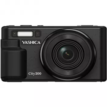 Cameră foto digitală Yashica City 200 neagră CMOS 20MP Full HD