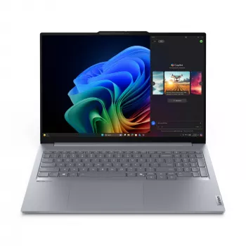 Laptop Lenovo ThinkBook 16 G7 QOY Snapdragon X Plus X1P-42-100 16 inch WUXGA IPS 300nits Anti-Glare 60Hz 32 GB DDR5 512 GB SSD Qualcomm Adreno Graphics 84Wh Windows 11 Pro Luna Grey 3Y Onsite