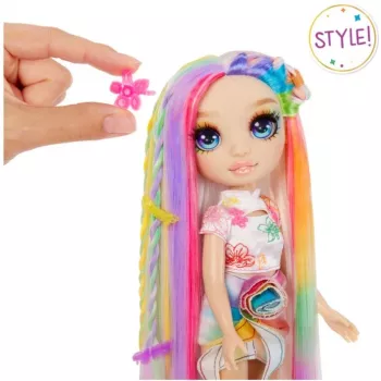 Păpușă MGA Rainbow High Hair Chalk & Style - Amaya Raine
