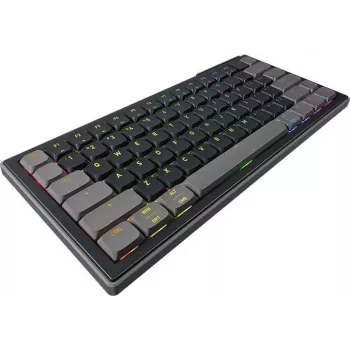 Tastatură mecanică gaming CHERRY K63W PRO COMPACT ULTRA-WIDEBAND - CHERRY MX Low Profile 2.0 Red, layout US, neagră