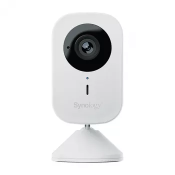 Cameră cub Wi-Fi Synology CC410W 4MP cu AI, vedere panoramică 360°, audio bidirecțional, IP67, PoE