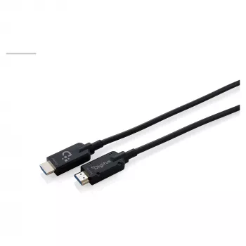 DIGITUS Armored HDMI 2.1 cablu optic activ, 8K UHD, 48 Gbps, 20 m, negru