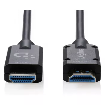 DIGITUS Armored HDMI 2.1 cablu optic activ, 8K UHD, 48 Gbps, 20 m, negru
